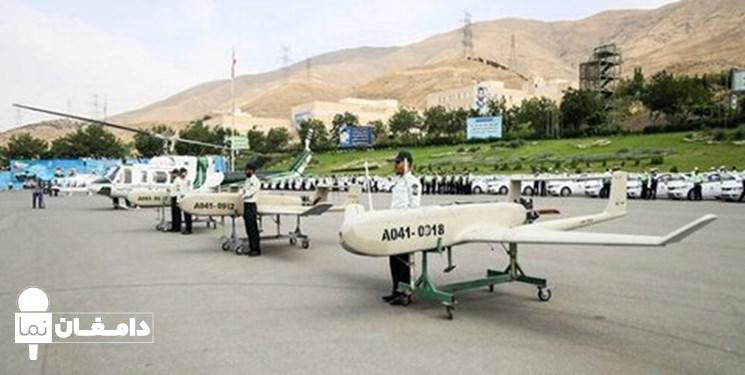 پرواز پهبادها بر فراز جاده‌های سمنان/ 2 خودروی متخلف توقیف شد