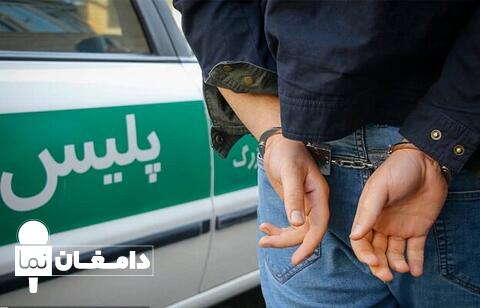سارق به عنف تبعه خارجی در مقابل پلیس به زانو درآمد